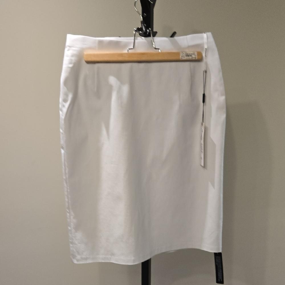 Elegant White Pencil Skirt for Women